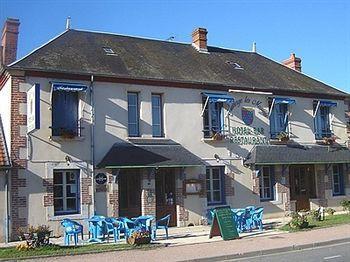 Auberge Les Muriers La Ferté-Hauterive Buitenkant foto